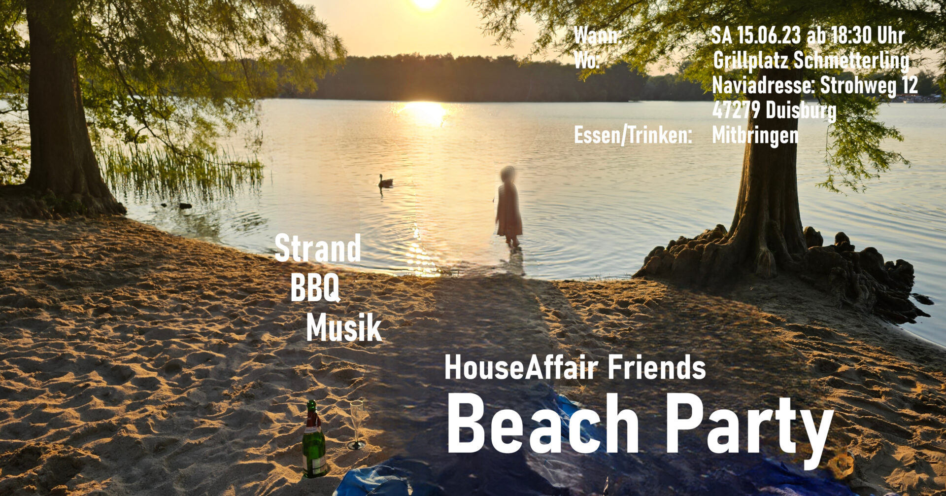 House Affair Friends Beach Party